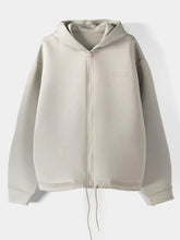 Bershka Zip Up Slogan Hoodie